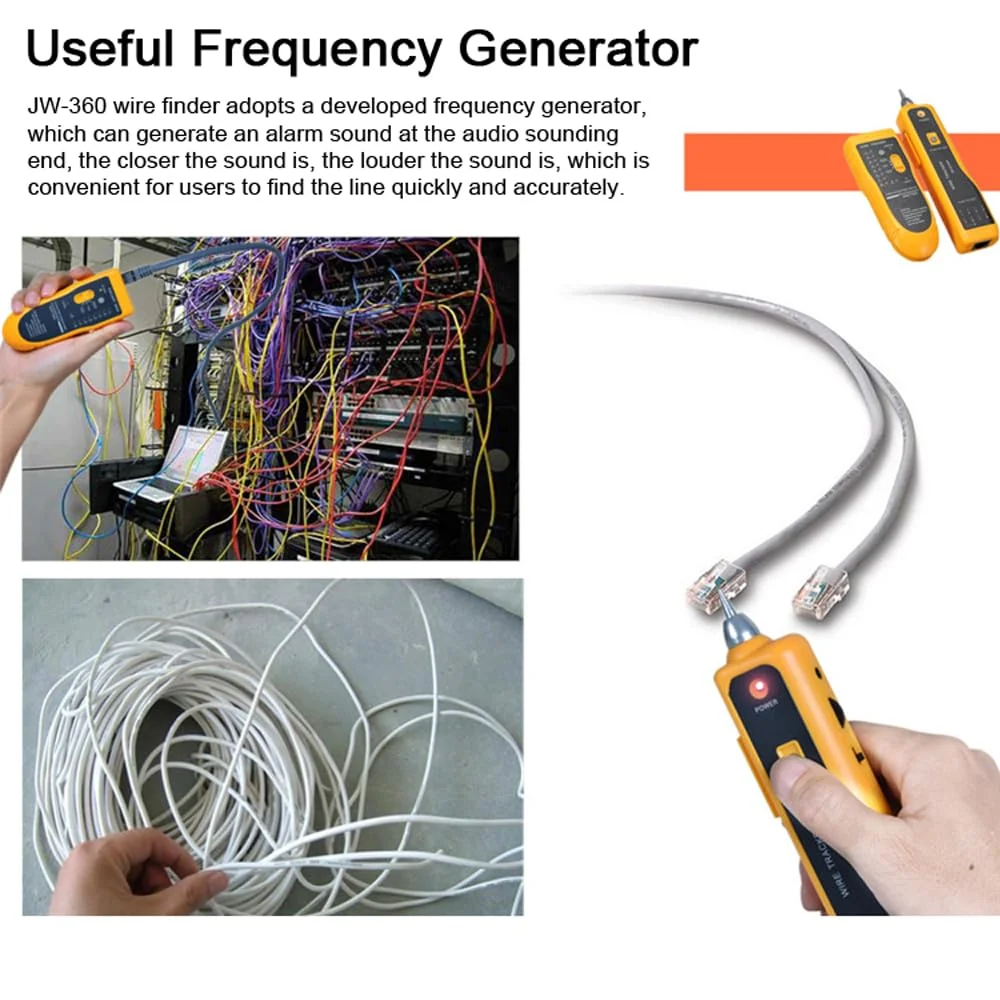 دستگاه ردیاب کابل شبکه چند منظوره Irfora JW-360، تستر کابل شبکه، ردیاب کابل، تستر ردیاب کابل دستگاه ردیاب کابل شبکه چند منظوره Irfora JW-360، تستر کابل شبکه، ردیاب کابل، تستر ردیاب کابل