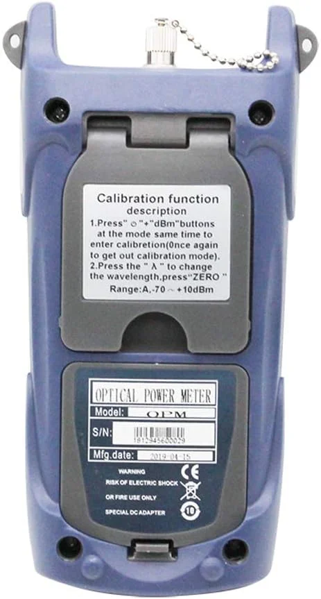 دستگاه تست فیبر نوری ایرومی مدل AUA-80A خاکستری، تستر افت نور فیبر نوری قابل حمل دستگاه تست فیبر نوری ایرومی مدل AUA-80A خاکستری، تستر افت نور فیبر نوری قابل حمل