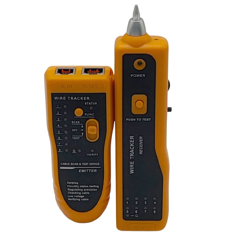 تستر کابل شبکه Irovami، ردیاب خط شبکه POE با ولتاژ پایین، قابلیت ضد تداخل قوی، پایدار و کارآمد - زرد تستر کابل شبکه Irovami، ردیاب خط شبکه POE با ولتاژ پایین، قابلیت ضد تداخل قوی، پایدار و کارآمد - زرد