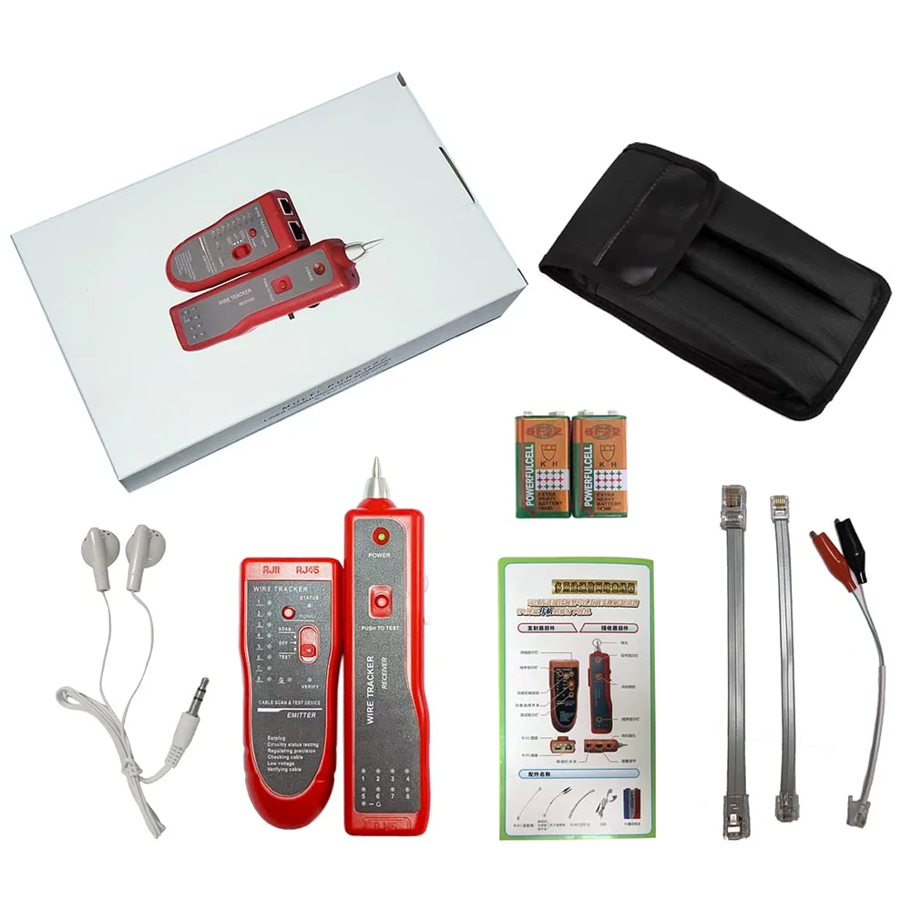 تستر کابل شبکه Irovami، ردیاب خط شبکه POE با ولتاژ پایین، قابلیت ضد تداخل قوی، پایدار و کارآمد - زرد تستر کابل شبکه Irovami، ردیاب خط شبکه POE با ولتاژ پایین، قابلیت ضد تداخل قوی، پایدار و کارآمد - زرد