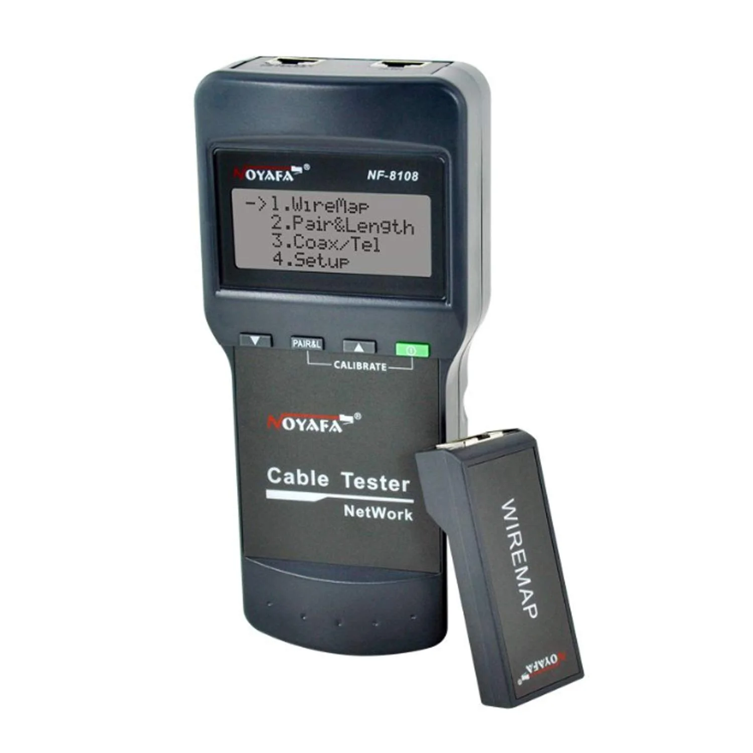 تستر کابل شبکه JACOJE مدل NF-8108، ردیاب سیم تلفن و ابزار تشخیص عیب کابل شبکه LAN، مناسب کابل‌های Cat5 Cat6 RJ45