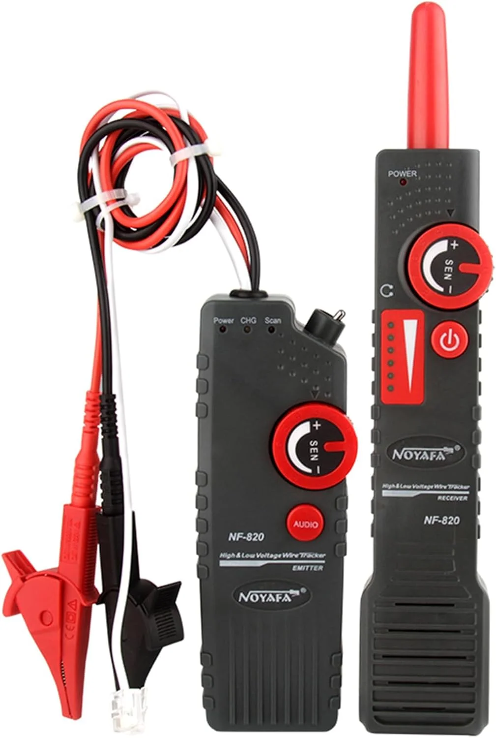 Joleritc NF-820 - طراحی کابل زیرزمینی با ولتاژ بالا و پایین برای تست کننده کابل شبکه 220-380 ولت، تشخیص سیم برای کابل های دیواری و زیرزمینی