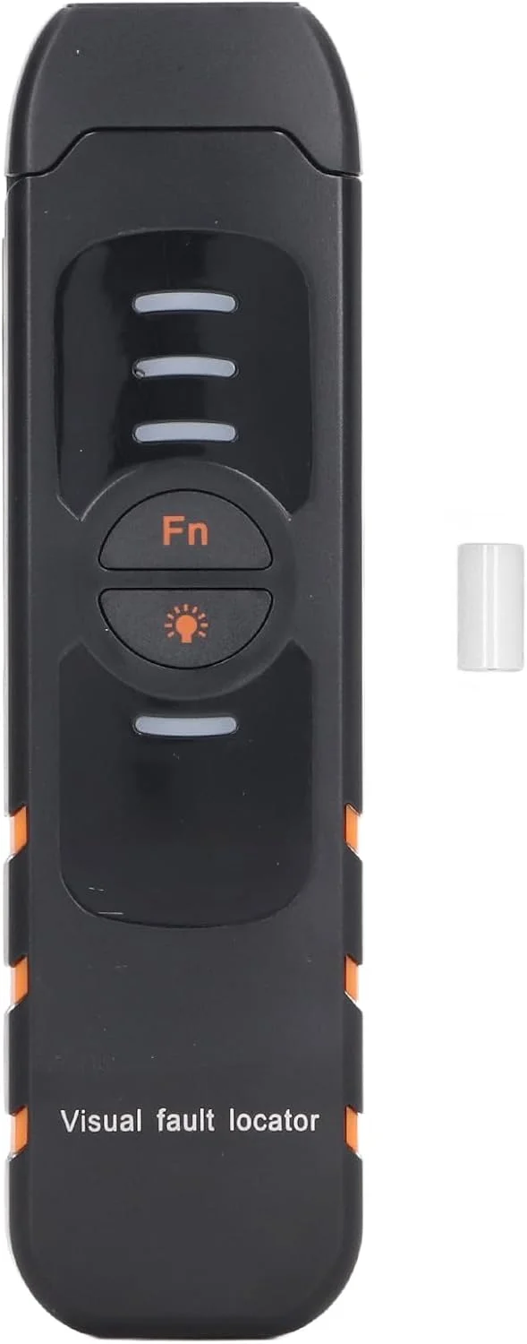 عیب یاب بصری، تستر کابل فیبر نوری 30 کیلومتری، رابط جهانی 2.5 میلی متری برای FC SC ST، نورپردازی، 3 دنده ارگونومیک قلم تستر منبع فیبر نوری VFL برای تست کابل شبکه