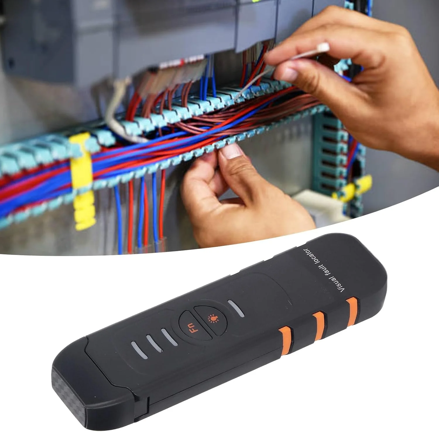 عیب یاب بصری، تستر کابل فیبر نوری 30 کیلومتری، رابط جهانی 2.5 میلی متری برای FC SC ST، نورپردازی، 3 دنده ارگونومیک قلم تستر منبع فیبر نوری VFL برای تست کابل شبکه عیب یاب بصری، تستر کابل فیبر نوری 30 کیلومتری، رابط جهانی 2.5 میلی متری برای FC SC ST، نورپردازی، 3 دنده ارگونومیک قلم تستر منبع فیبر نوری VFL برای تست کابل شبکه