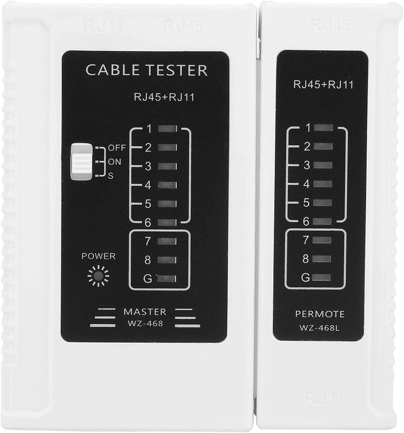 تستر کابل شبکه خانگی LOCZEK، ابزار تست سیم، برای کابل های شبکه RJ11