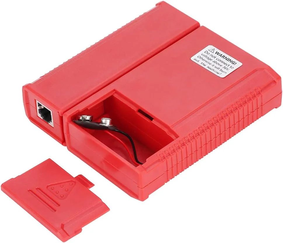 تستر کابل شبکه LOCZEK مدل WZ-468 RJ45 و RJ11 تستر سیم LAN