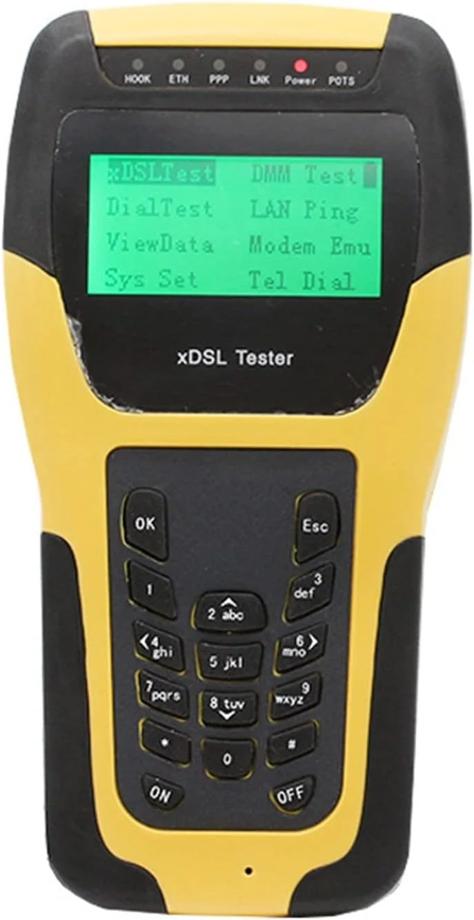 تستر کابل شبکه ST332B VDSL2 ابزار نصب و نگهداری دستگاه انگلیسی برای تست کابل شبکه