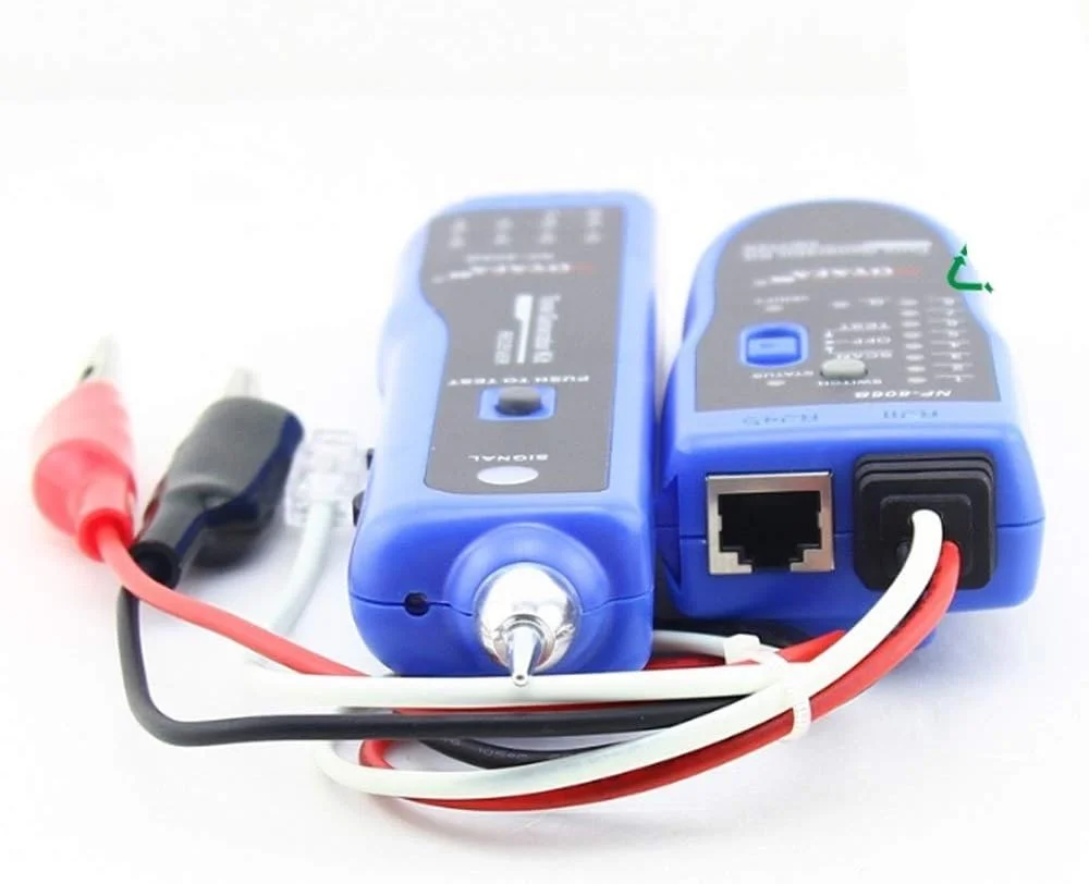 تستر کابل شبکه LZFuiop، ردیاب سیم شبکه LAN مدل NF-806B، ابزار تست کابل، ردیاب خط کابل تلفن RJ11 RJ45 برای تست اترنت