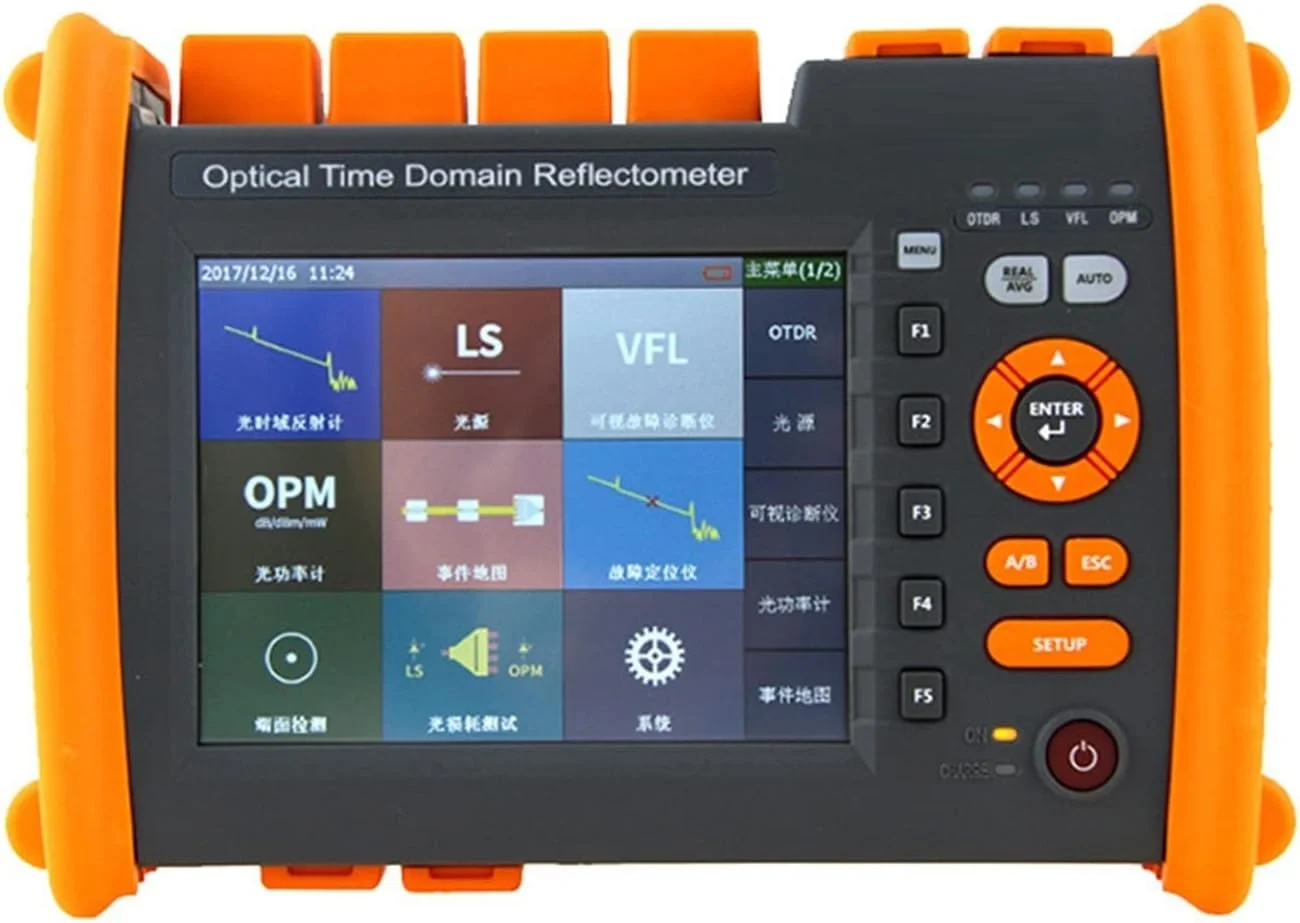 تستر فیبر نوری OTDR مدل NK5600، تستر نقطه شکست کابل نوری، تشخیص طول و خرابی