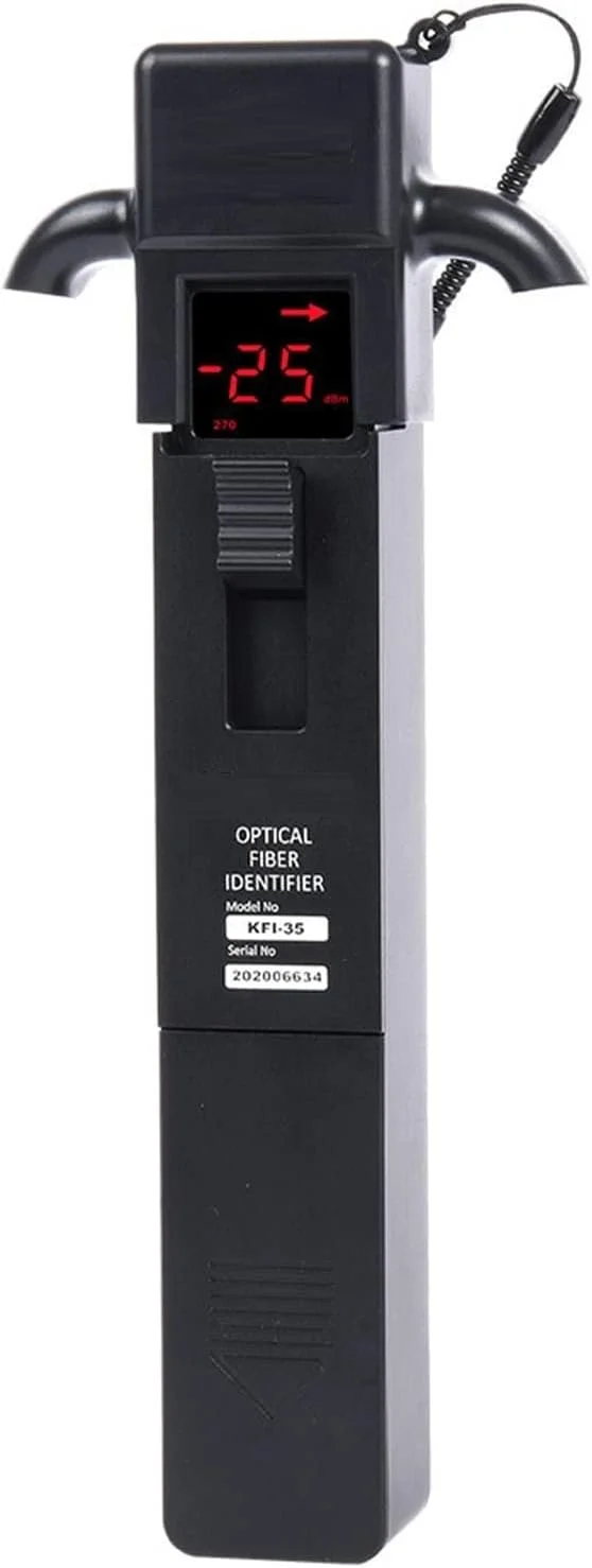 تستر فیبر نوری KFL-35، تشخیص دهنده سیگنال فیبر نوری، شناسایی جهت کابل فیبر نوری، آشکارساز قدرت سیگنال