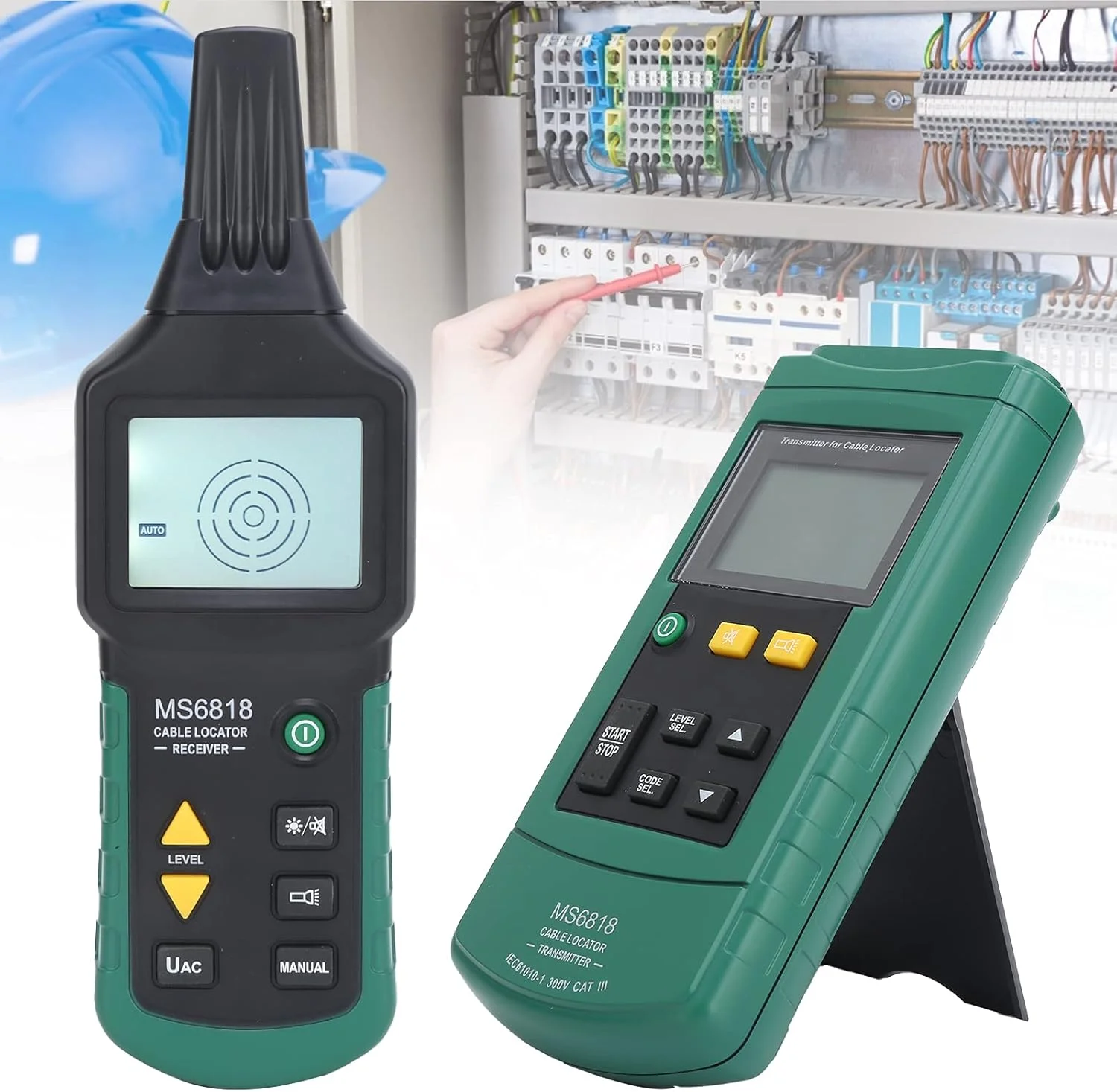 تستر کابل با ردیاب سیم چند منظوره، تستر کابل شبکه، یاب خط، تست پیوستگی، ولتاژ باتری، بررسی پلاریته، تست سیم، تستر اتصال کوتاه، ابزار تشخیص