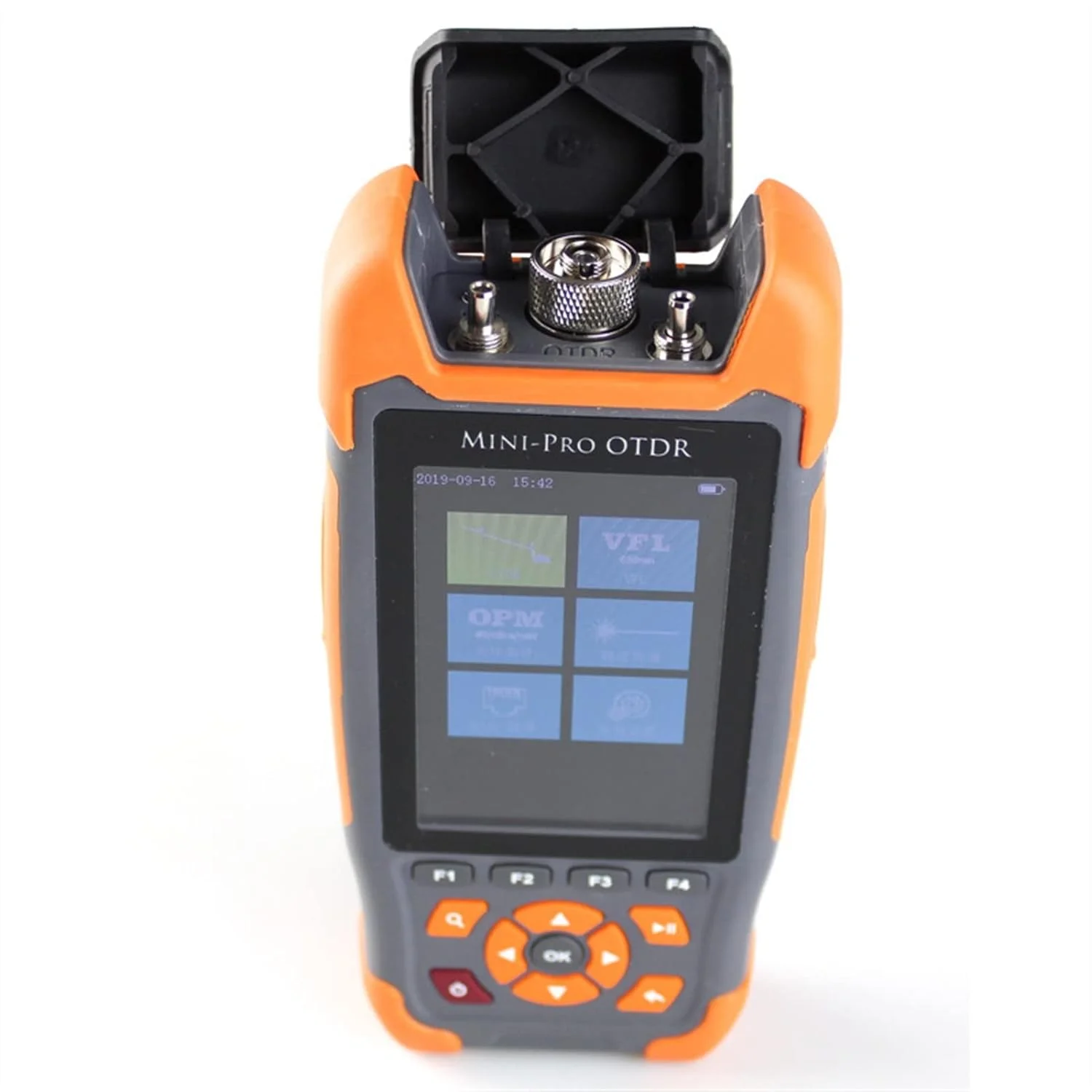 توان سنج نوری چند منظوره OTDR تستر فیبر رفلکتومتر حوزه زمان نوری، آشکارساز نقطه شکست کابل نوری، آشکارساز عیب کابل چرمی برای اندازه گیری Zeenyi