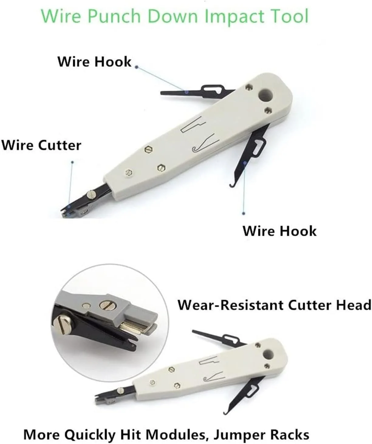 کیت ابزار شبکه برای کانکتور RJ45 RJ11 RJ12، کیت ابزار پرس اترنت قابل حمل 9 در 1، تستر کابل شبکه با کیف نگهداری