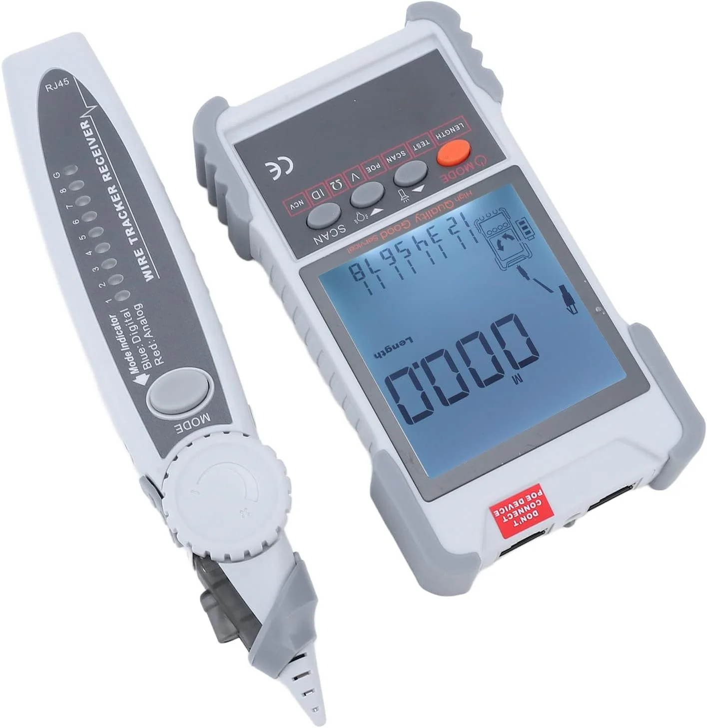 تستر کابل شبکه دیجیتال 400 متری، تستر کابل اترنت، تستر کابل کواکسیال، تستر سیم، ابزار شبکه تستر کابل شبکه دیجیتال 400 متری، تستر کابل اترنت، تستر کابل کواکسیال، تستر سیم، ابزار شبکه