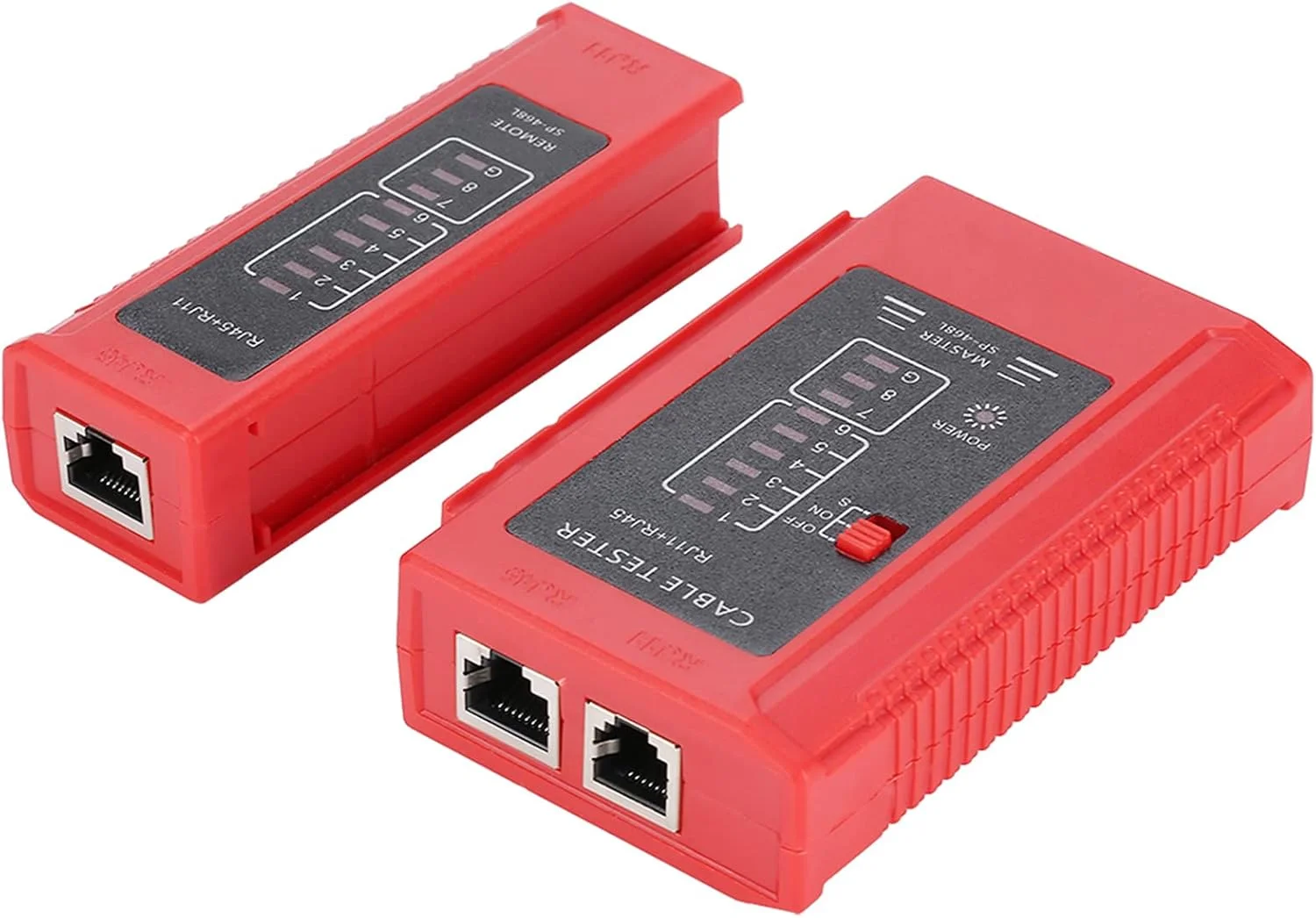 تستر کابل شبکه NDNCZDHC WZ-468، ابزار تست کابل شبکه RJ45 و RJ11 اترنت LAN برای بررسی تداوم خط تطبیق شبکه