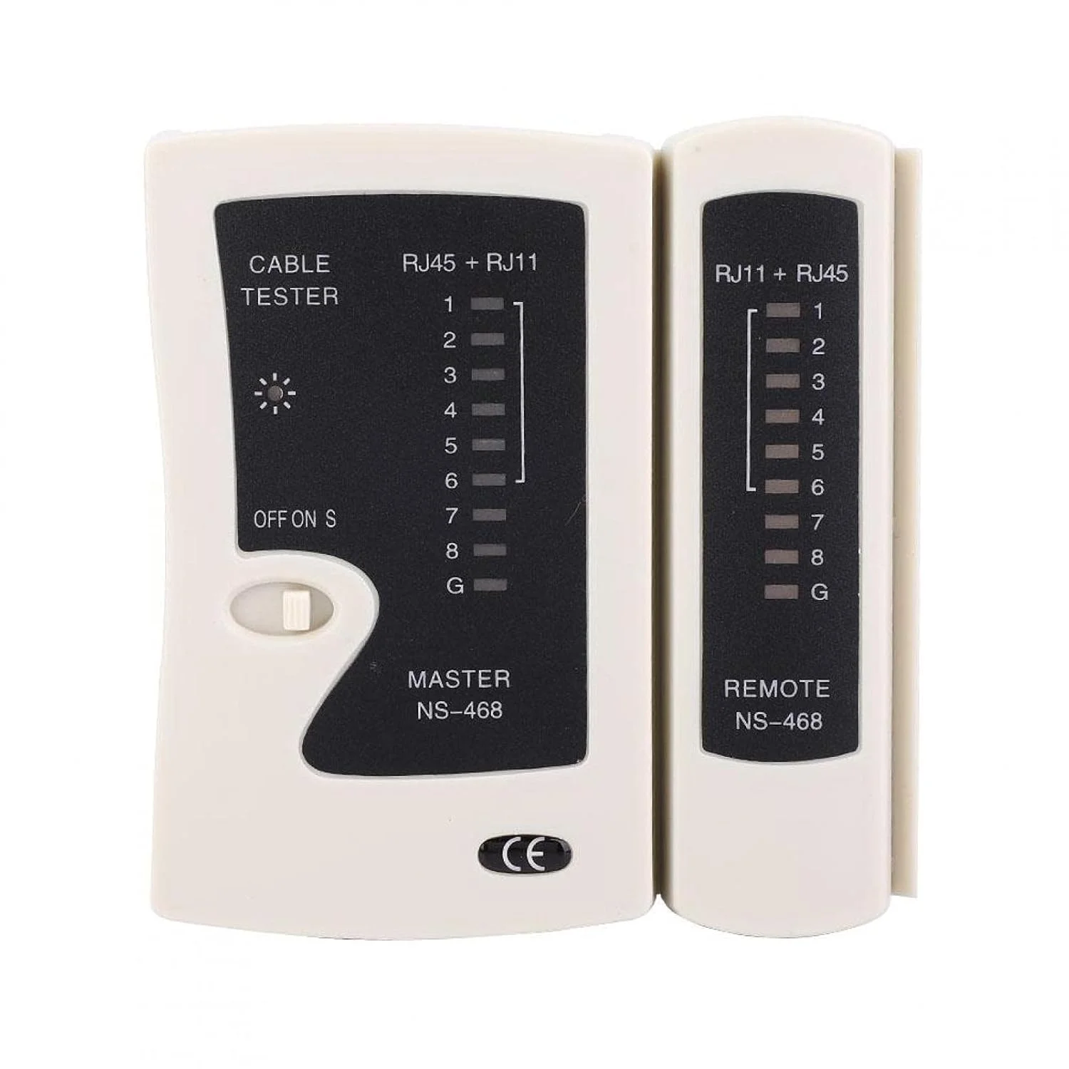 تستر کابل شبکه RJ45 RJ11 RJ12 LAN ابزار سیم کشی شبکه Zeenyi