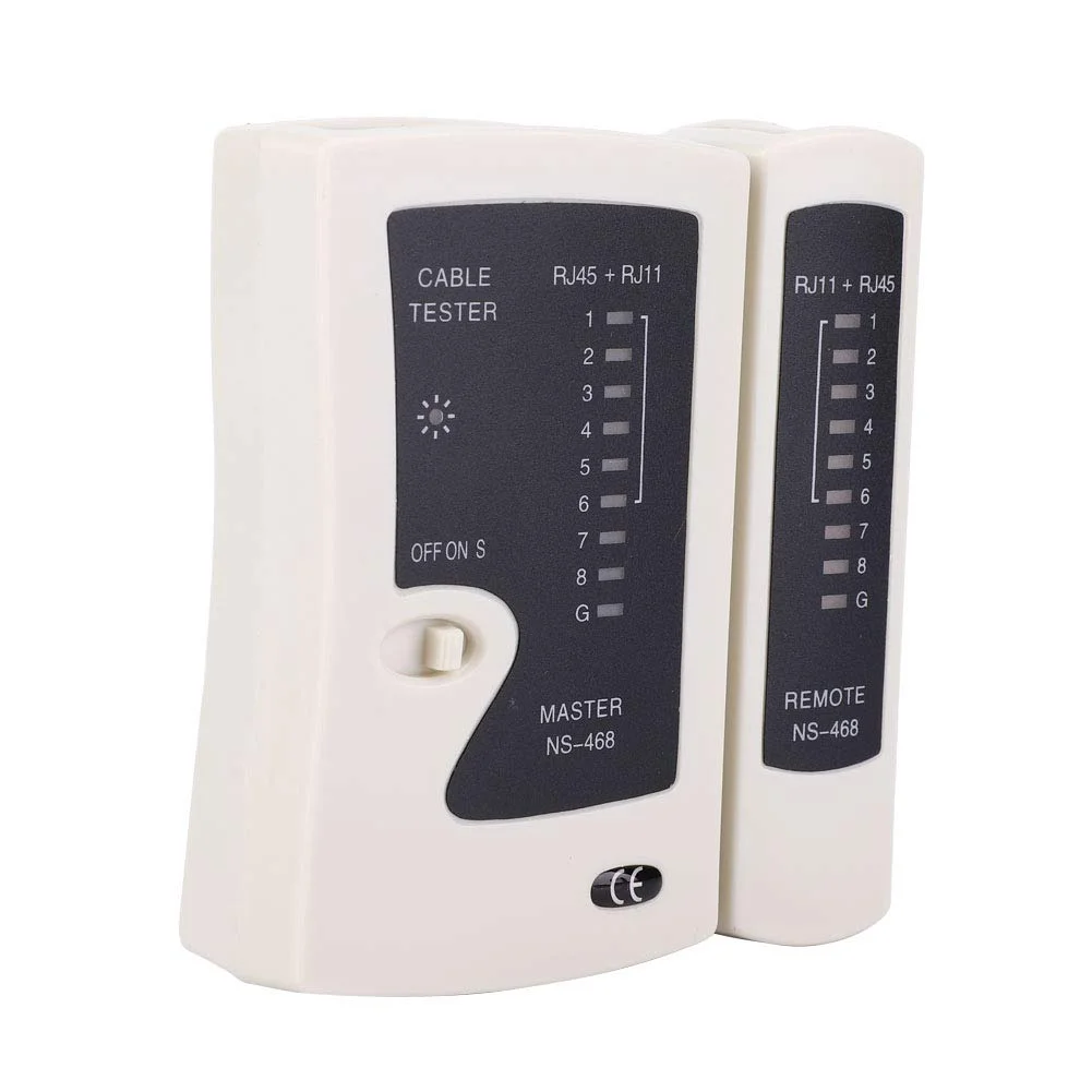 تستر کابل شبکه RJ45 RJ11 RJ12 LAN ابزار سیم کشی شبکه Zeenyi