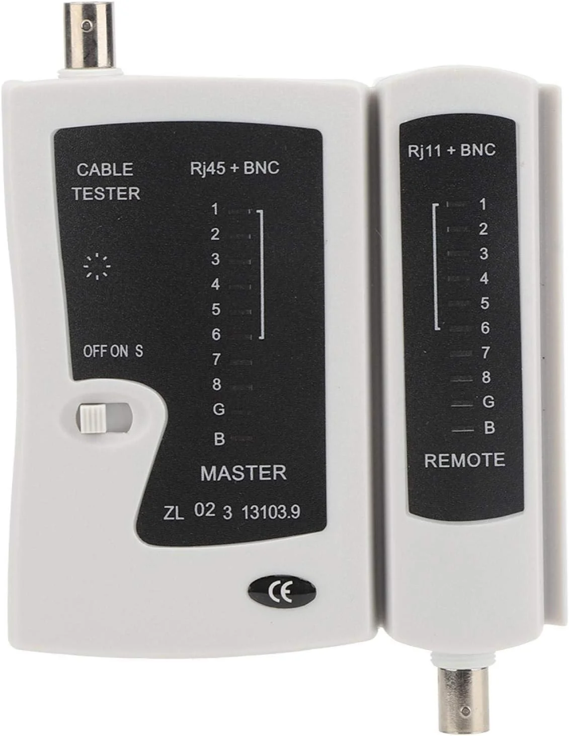 تستر کابل شبکه - YG468B تستر حرفه ای کابل RJ45+BNC ابزار تست سریع و دقیق سیم تلفن و شبکه