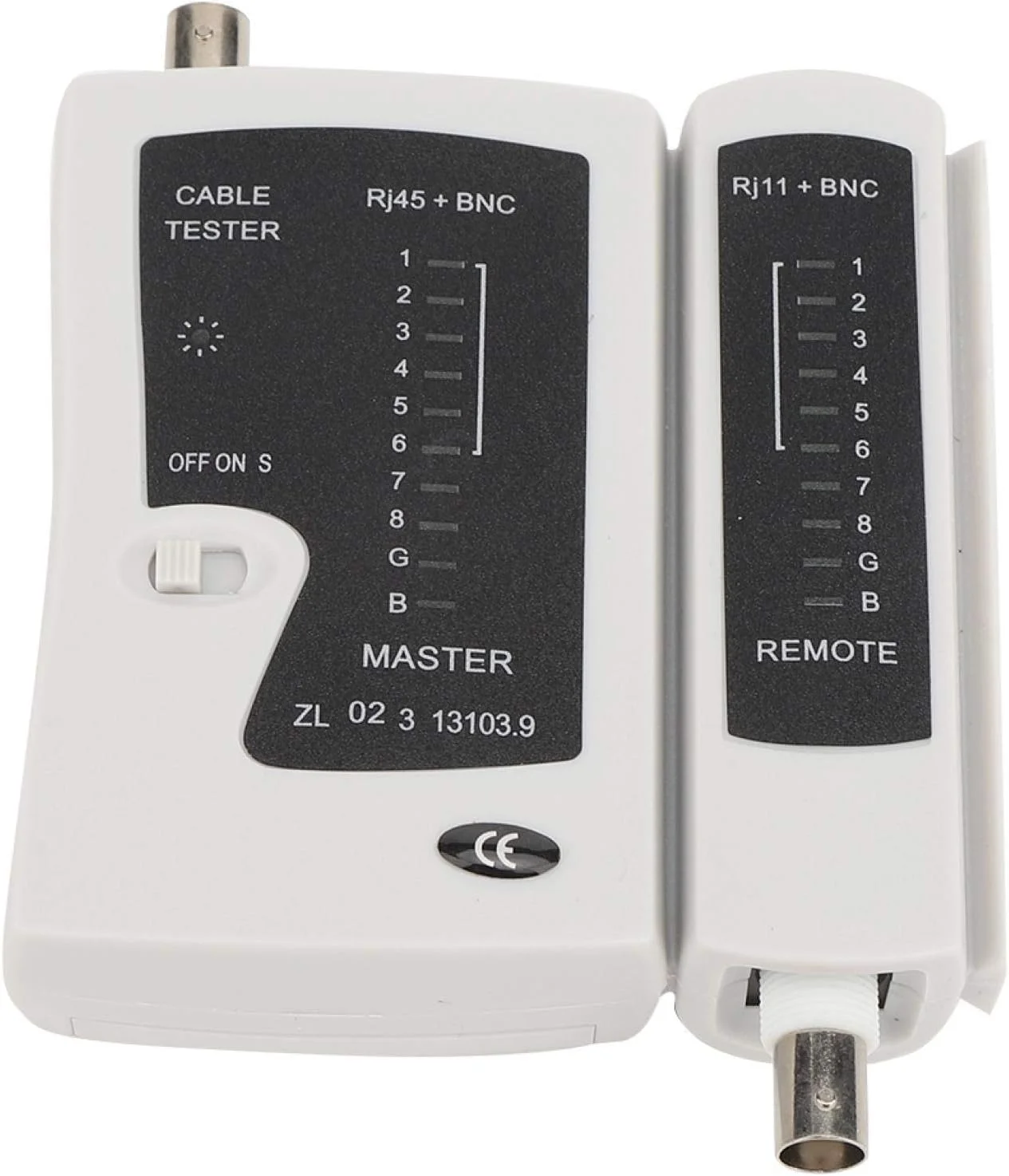 تستر کابل شبکه - YG468B تستر حرفه ای کابل RJ45+BNC ابزار تست سریع و دقیق سیم تلفن و شبکه