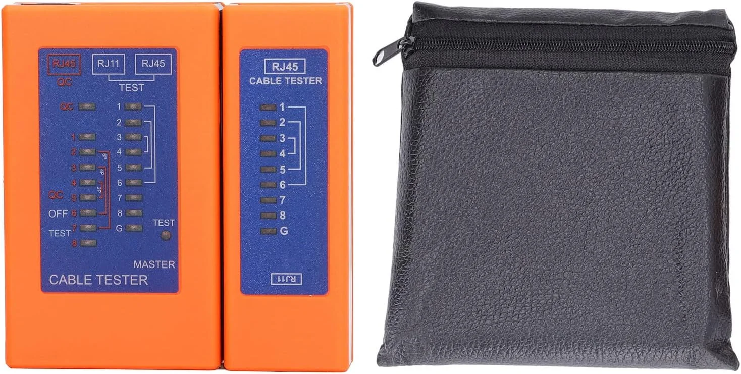 تستر کابل شبکه، تست پیوستگی کابل چند منظوره ABS نوع اسپلیت برای تشخیص