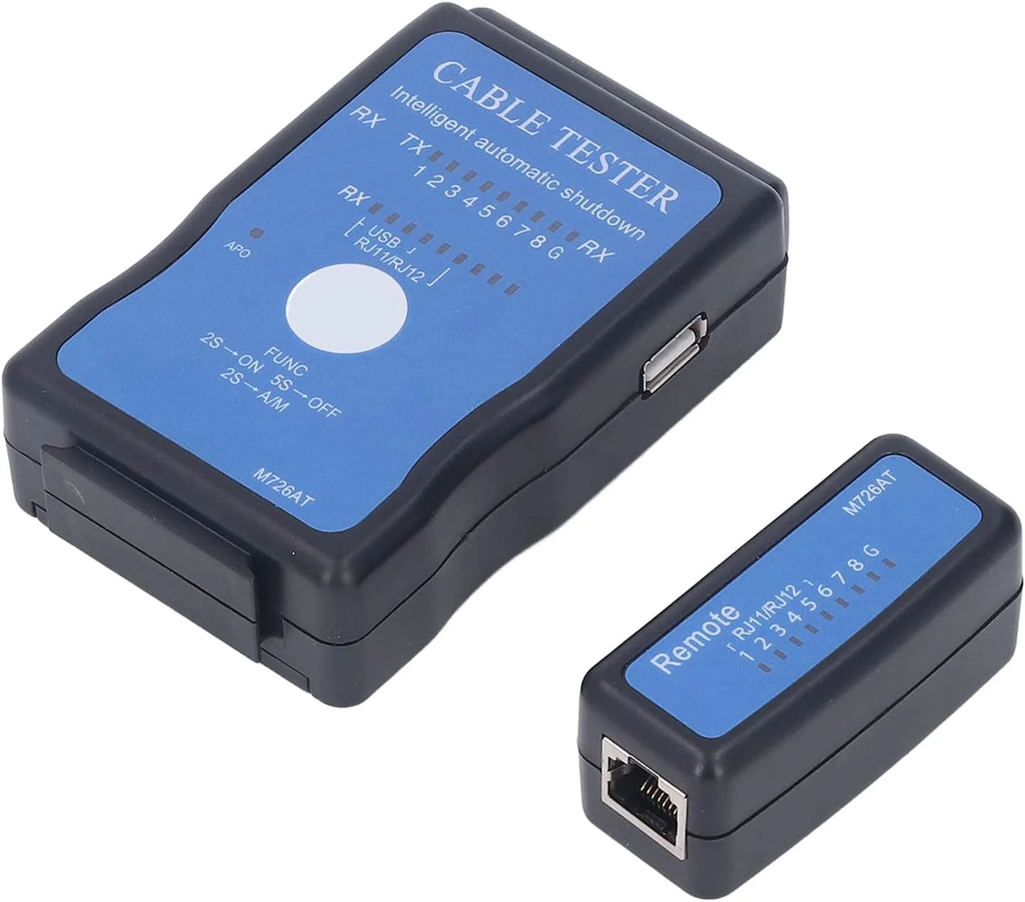 تستر کابل شبکه، تستر POE دستی چند منظوره هوشمند نوع تقسیم شده برای اترنت