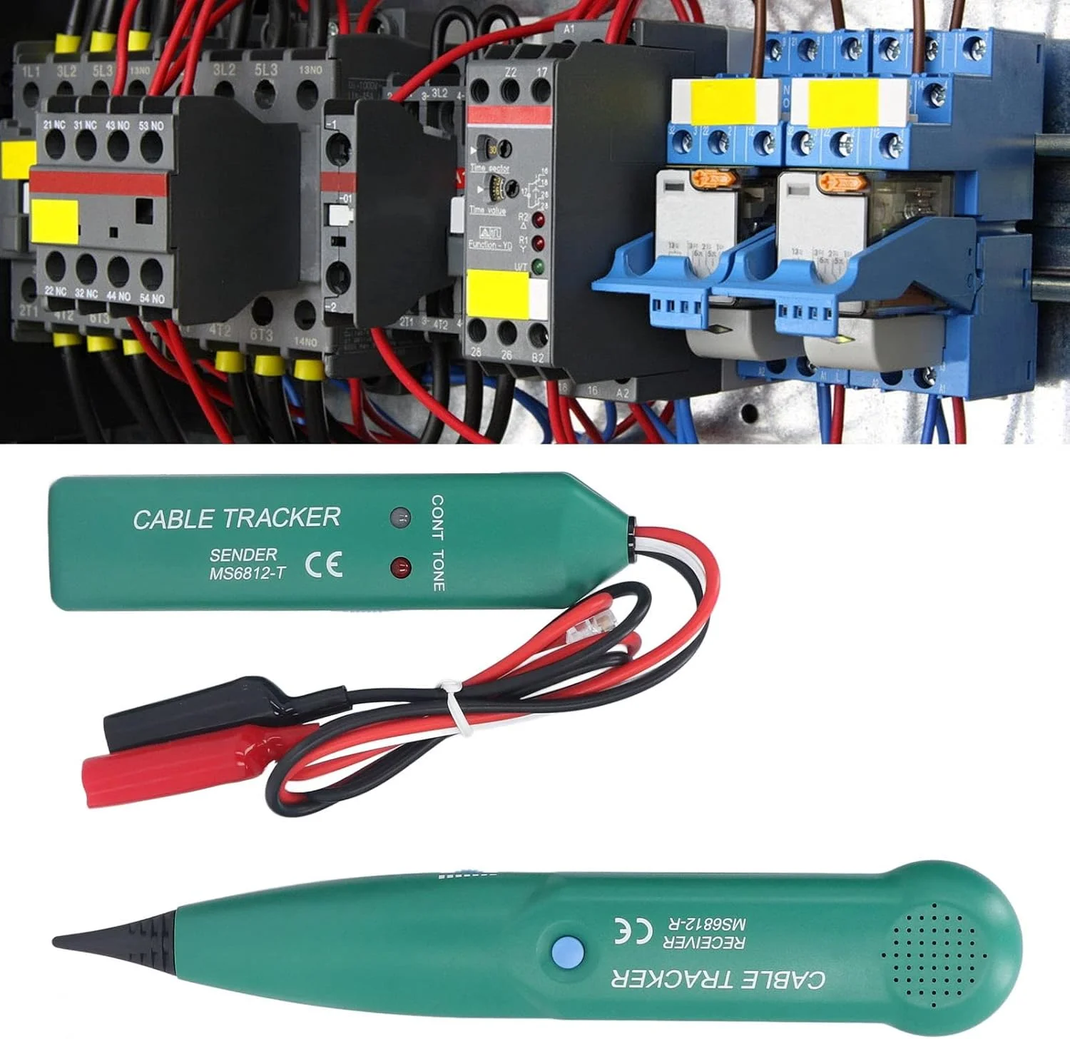 تستر کابل شبکه ردیاب سیم ردیاب کابل تلفن یاب خط تلفن تستر خط شبکه یاب خط برق بررسی تداوم تطبیق کابل شبکه