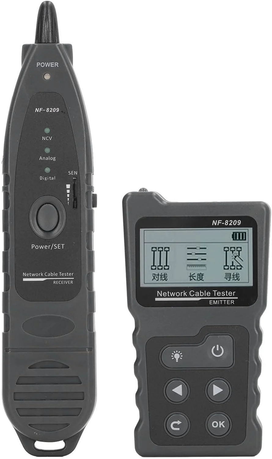 تستر کابل شبکه، ردیاب سیم POE چند منظوره با کیف