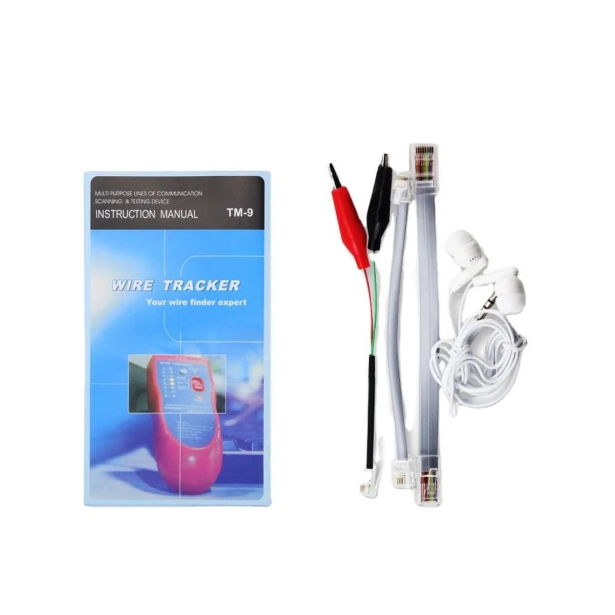 تستر کابل شبکه XQ-350، ردیاب سیم تلفن، آشکارساز خط LAN اترنت RJ11 RJ45، ردیاب کابل UTP LAN، تست کننده کابل POE، مکان یاب خطا برای کابل های شبکه، تلفن، تلویزیون با LED