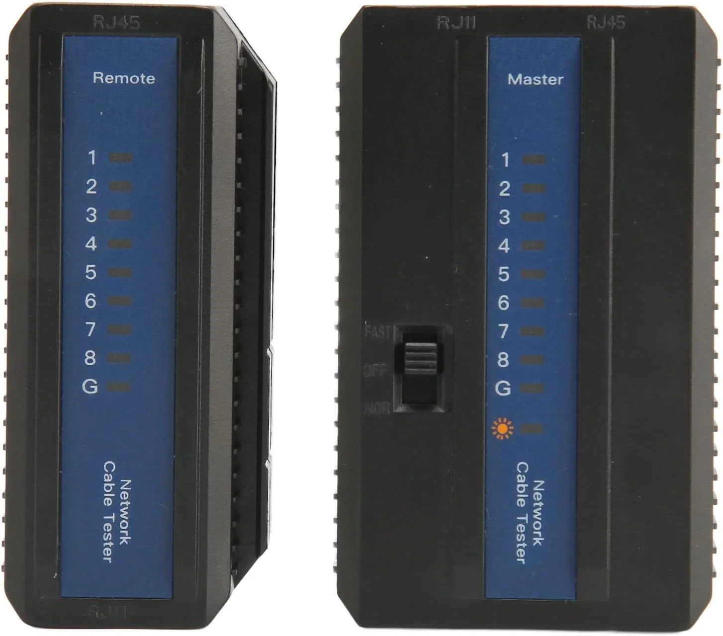 تستر کابل شبکه، ابزار تعمیر و نگهداری دو منظوره خط تلفن کابل LAN برای کابل های RJ45 RJ11 RJ12 CAT5 CAT6 CAT7 UTP