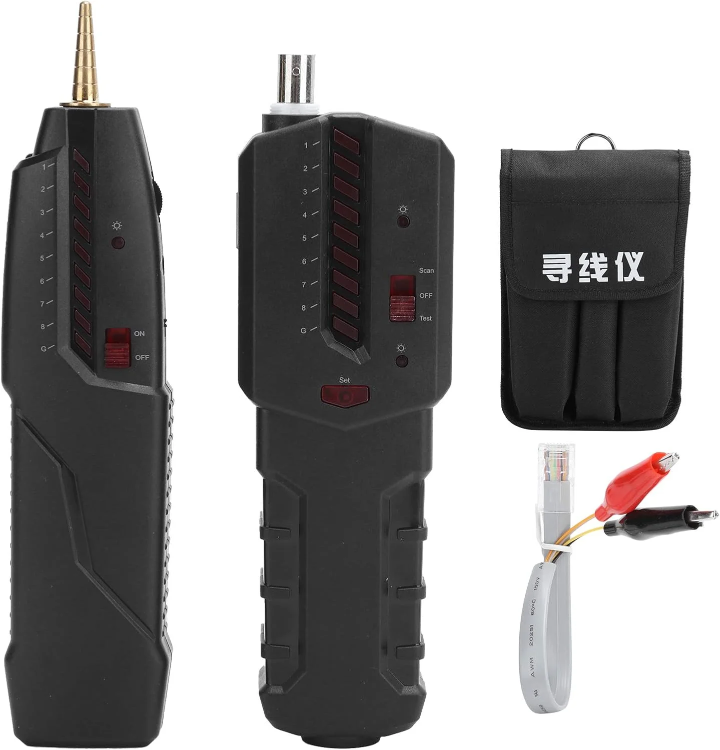 تستر کابل شبکه و ردیاب سیم RJ45 RJ11، ردیاب خط تلفن و کابل شبکه LAN مدل TXJ001