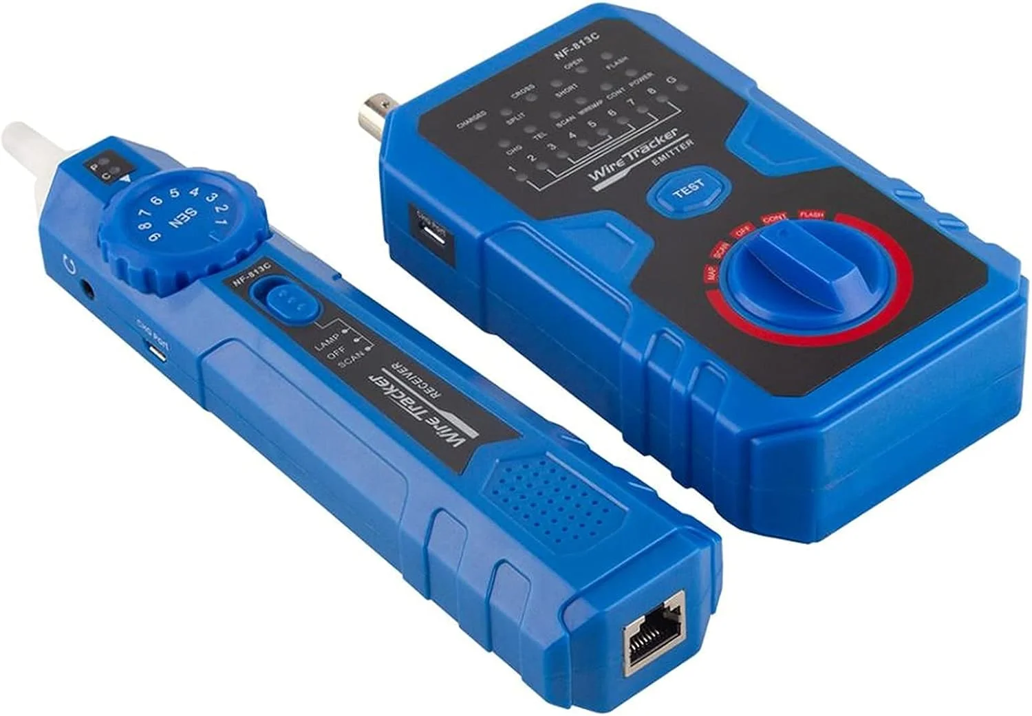 NF-813C تستر کابل شبکه برای تست کابل LAN اترنت، خط تلفن و مدار NF-813C تستر کابل شبکه برای تست کابل LAN اترنت، خط تلفن و مدار