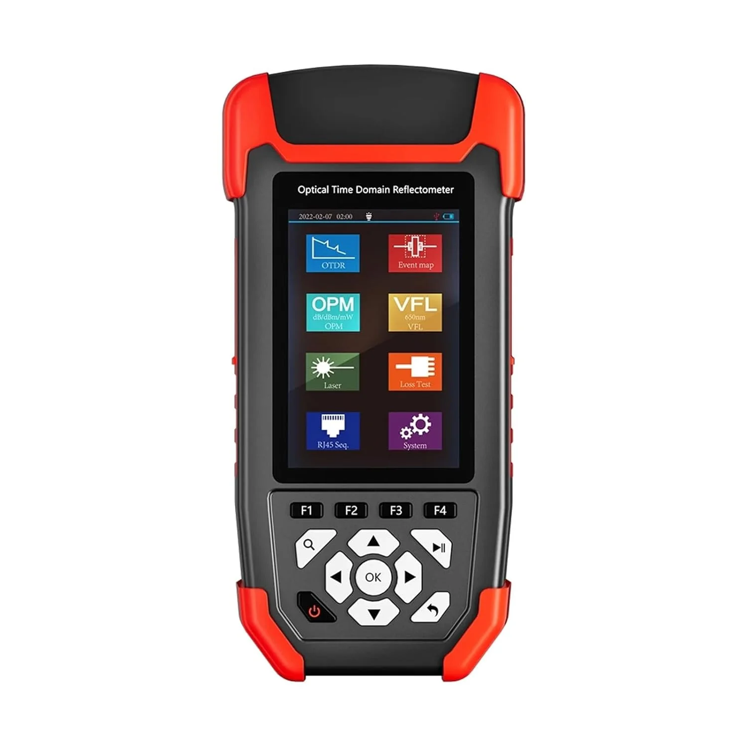 تستر فیبر نوری NF-981، تستر توان نوری، ردیاب عیب با OPM VFL OLS، نقشه رویداد، مولتی متر کابل اترنت