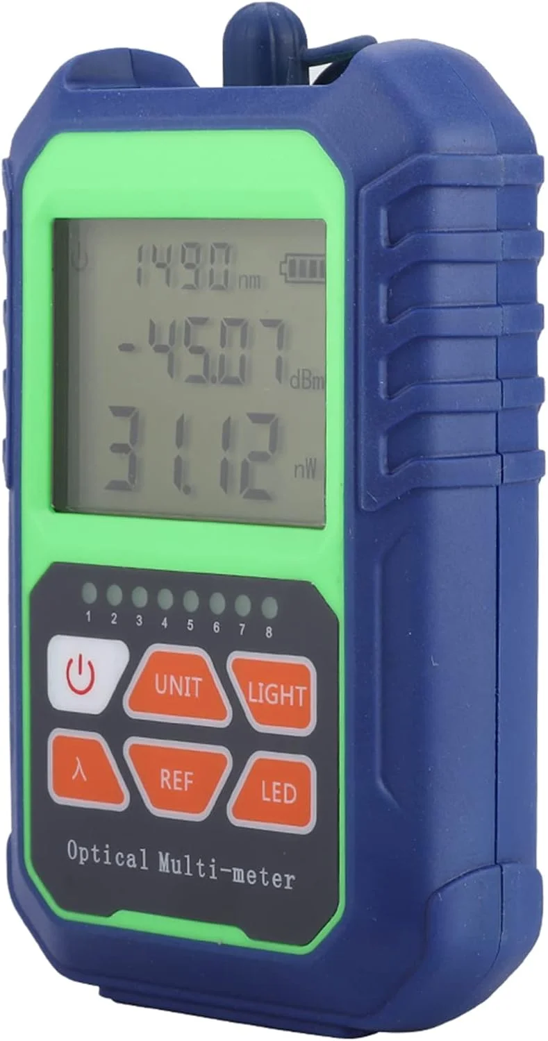 نورسنج نوری، تستر کابل فیبر نوری، مکان یاب عیب یابی بصری قابل حمل، تستر فیبر نوری مینیاتوری نوع A با دقت بالا FC/SC/ST، برای ابزارهای FTTH CCTV CATV