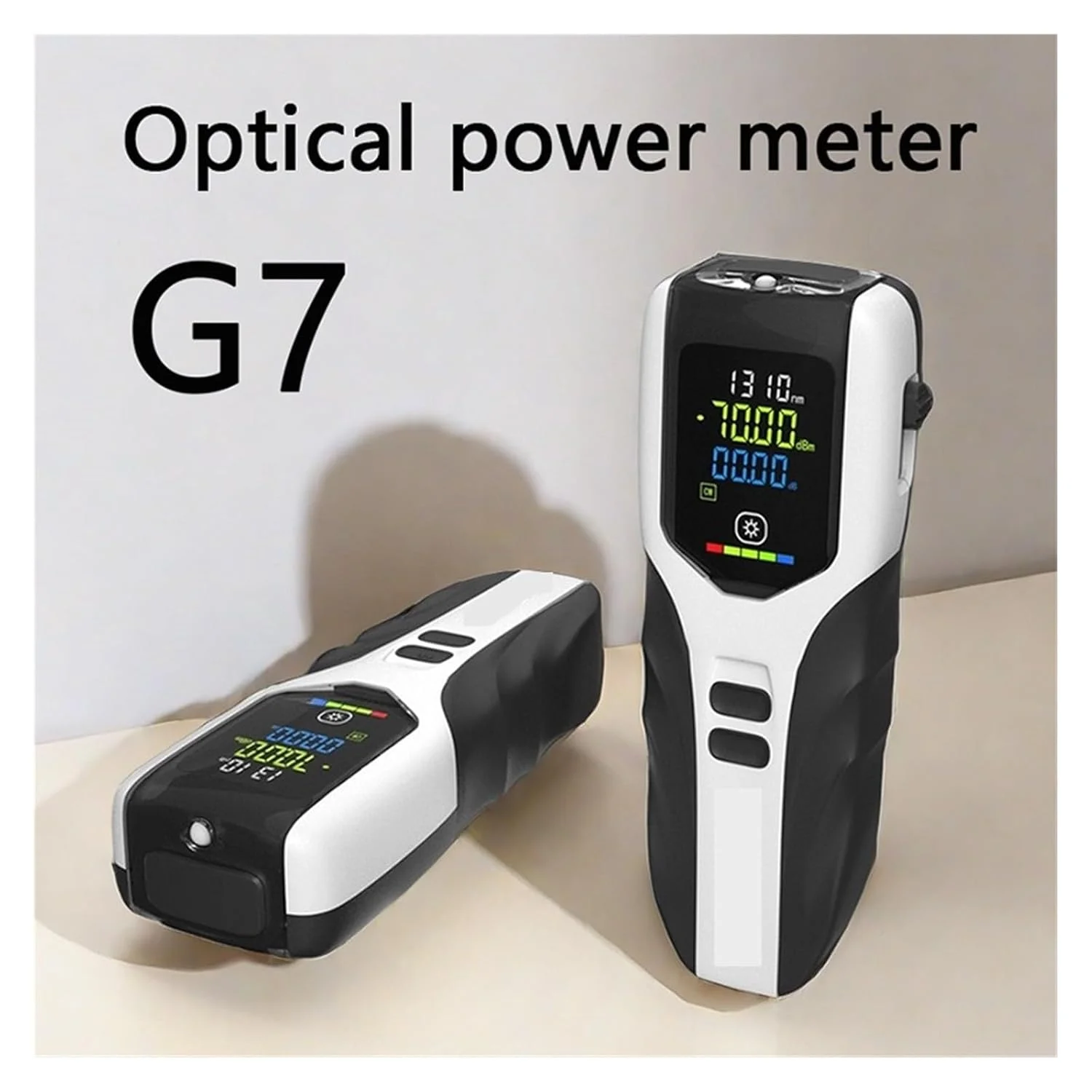 توان سنج فیبر نوری G7، قابل حمل، تستر کابل نوری، کانکتور اختیاری OPM (-70 تا 6dBm)