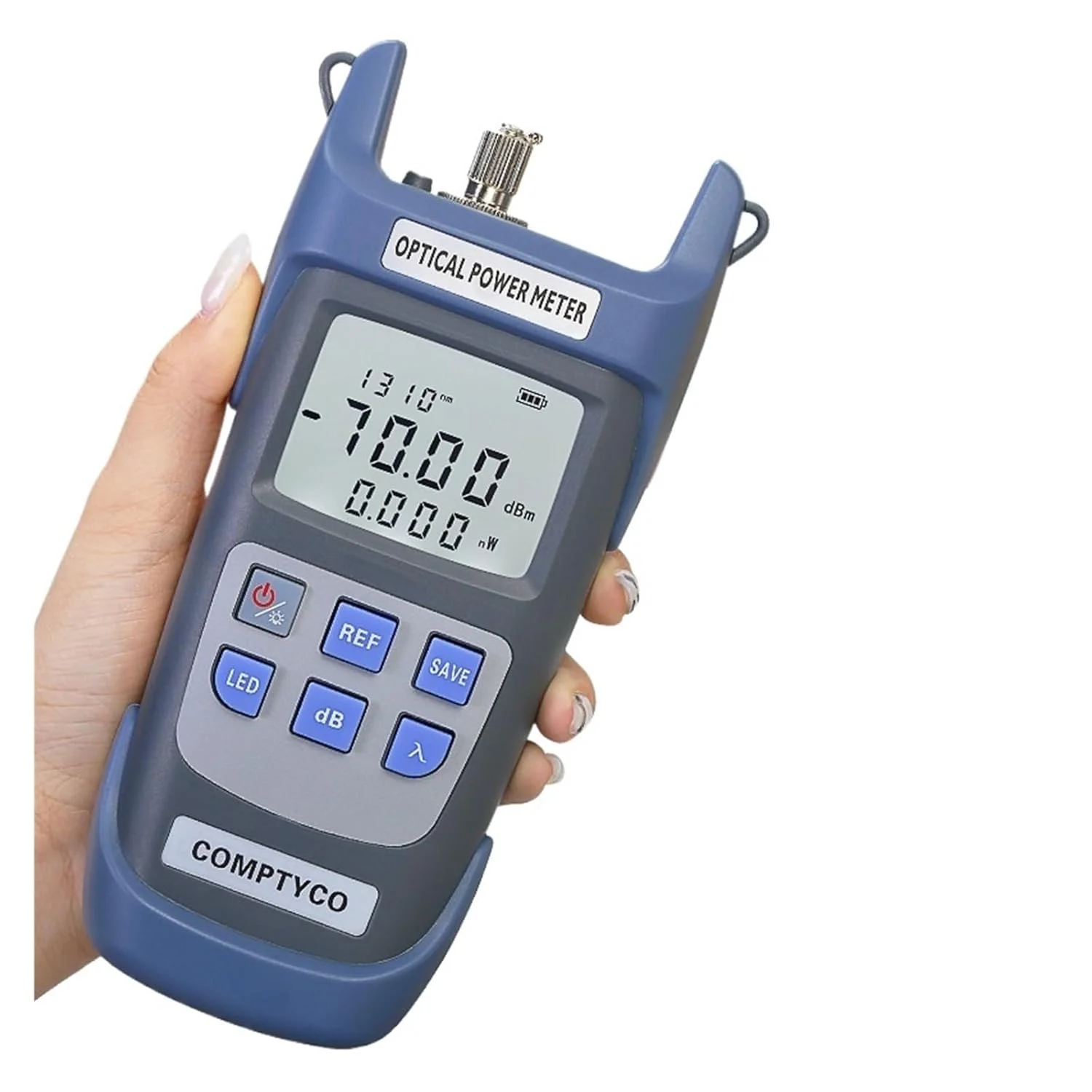 تستر کابل فیبر نوری و توان سنج نوری G710A/G510A با کانکتور SC/FC (-70dBm~+10dBm/ -50dBm~+26dBm) (G710A)