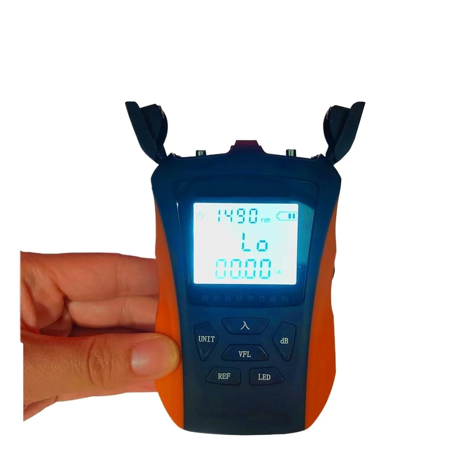 دستگاه تست فیبر نوری 6 در 1 با نور قرمز، تستر کابل شبکه FTTH RJ45، نور قرمز قابل شارژ (SGS311 15KM)