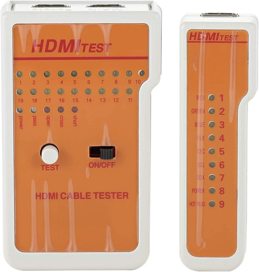 تستر کابل HDMI، زرد