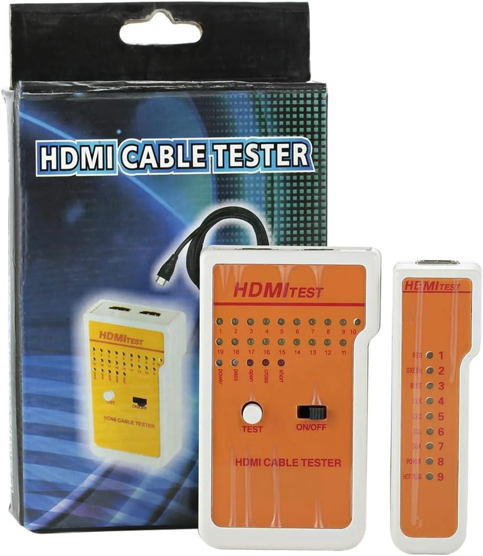 تستر کابل HDMI، زرد