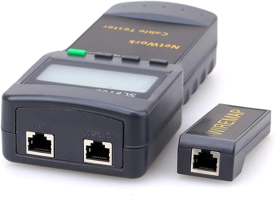 تستر کابل SC8108 RJ45 LAN تستر تلفن