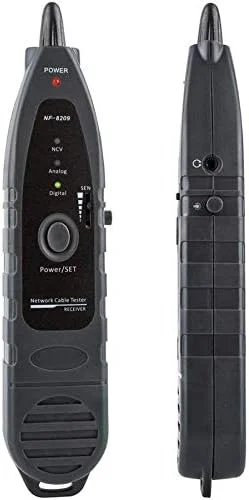 تستر کابل شبکه پپدرو NF-8209 با صفحه نمایش LCD، اندازه گیری طول کابل LAN، ابزار تست کابل LAN، اسکن کابل و تست سیم کشی