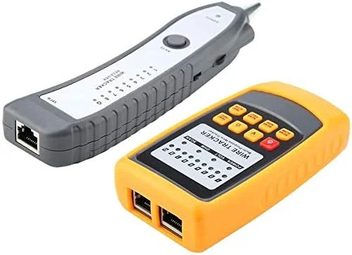 ردیاب کابل قابل حمل PEPDRO، ردیاب سیم غیر تماسی سریع با LED، تستر کابل شبکه LAN، ردیاب کابل با صفحه نمایش LCD