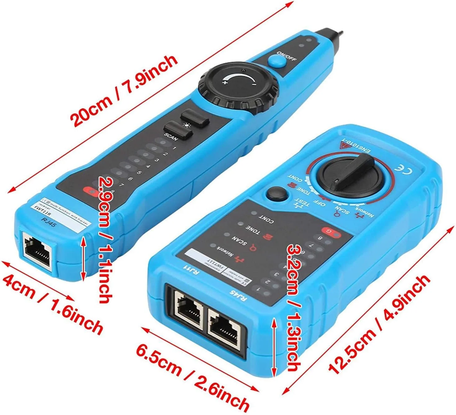 تستر کابل تلفن، ردیاب کابل، صنعتی برای مهندسی سیم کشی مخابرات