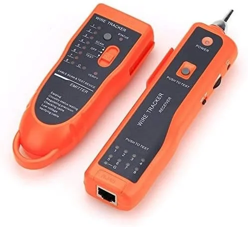 ردیاب سیم تلفن و کابل شبکه PEPDRO RJ11 RJ45، تستر کابل اترنت UTP LAN، ردیاب خط