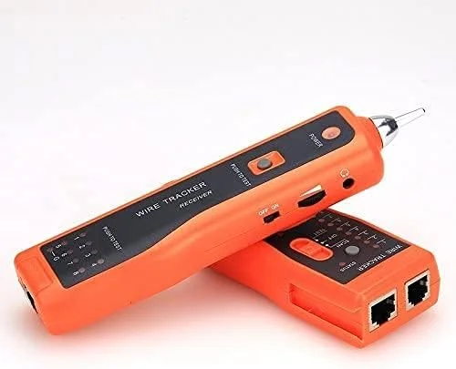 ردیاب سیم تلفن و کابل شبکه PEPDRO RJ11 RJ45، تستر کابل اترنت UTP LAN، ردیاب خط