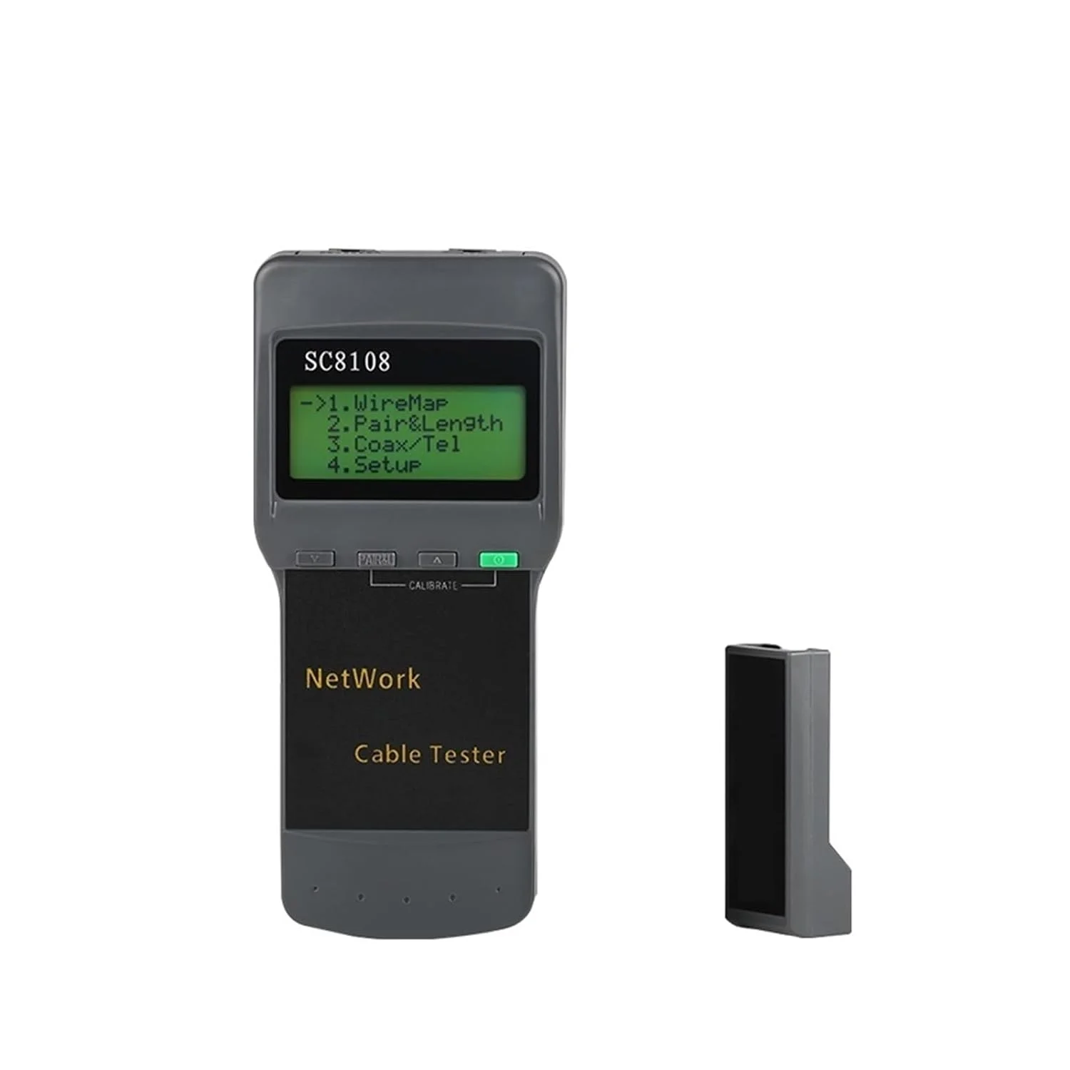 تستر شبکه LCD قابل حمل و تستر کابل تلفن LAN با نمایشگر RJ45