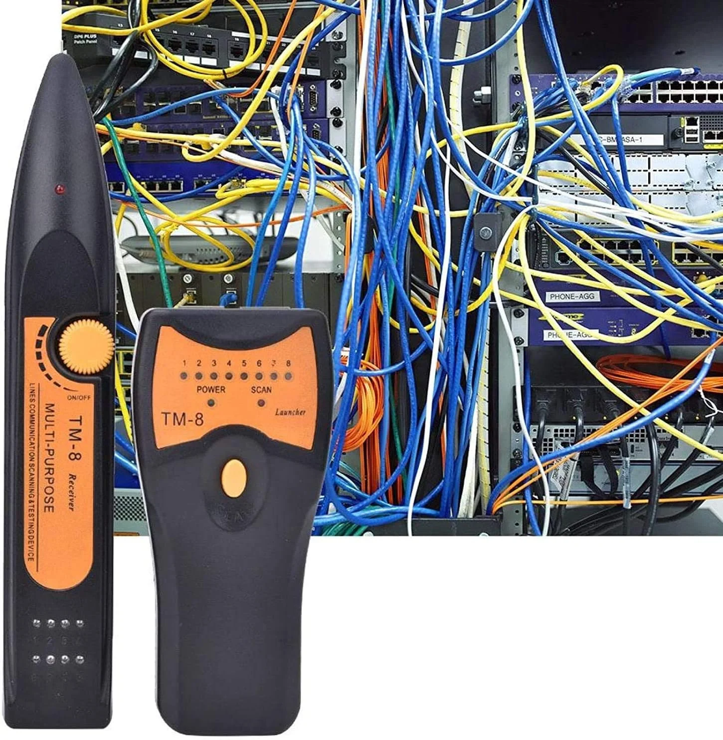 تستر کابل اترنت، تستر کابل پالس چند فرکانسی حرفه ای، کابل خط تلفن اترنت برای LAN