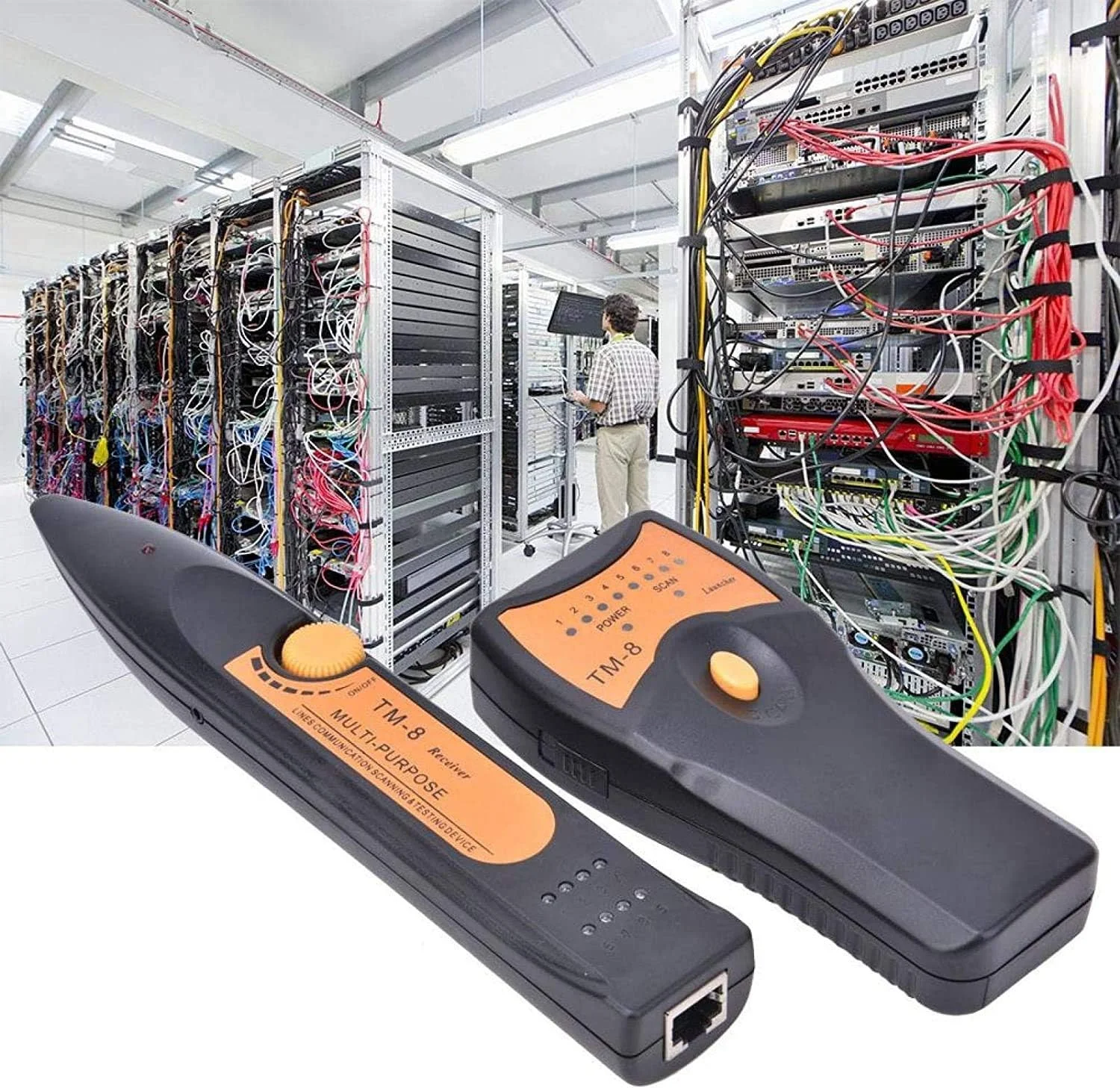 تستر کابل اترنت، تستر کابل پالس چند فرکانسی حرفه ای، کابل خط تلفن اترنت برای LAN