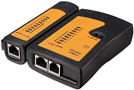 تستر کابل شبکه حرفه ای RJ45 RJ11