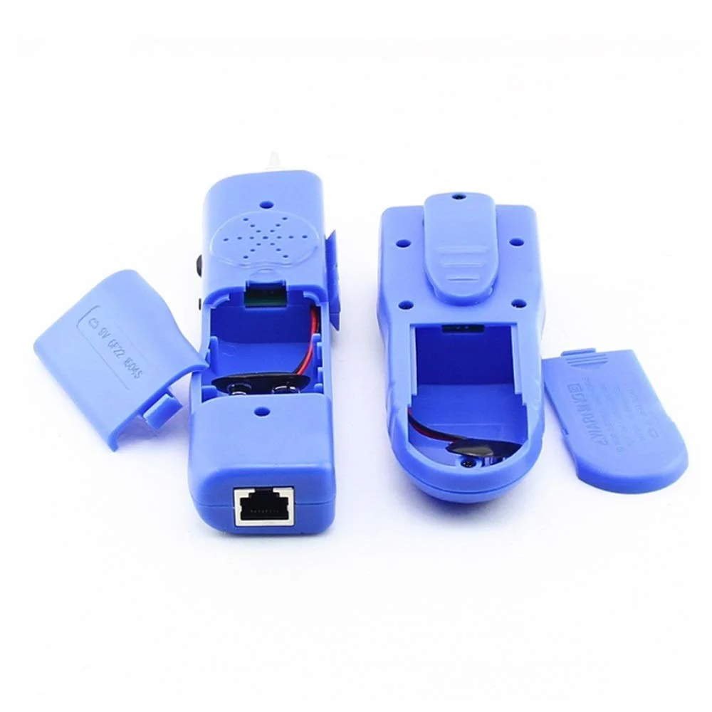 تستر دیجیتال شبکه کابل LAN مدل RJ11 RJ45، ردیاب و عیب یاب کابل شبکه NF801B Leunlee