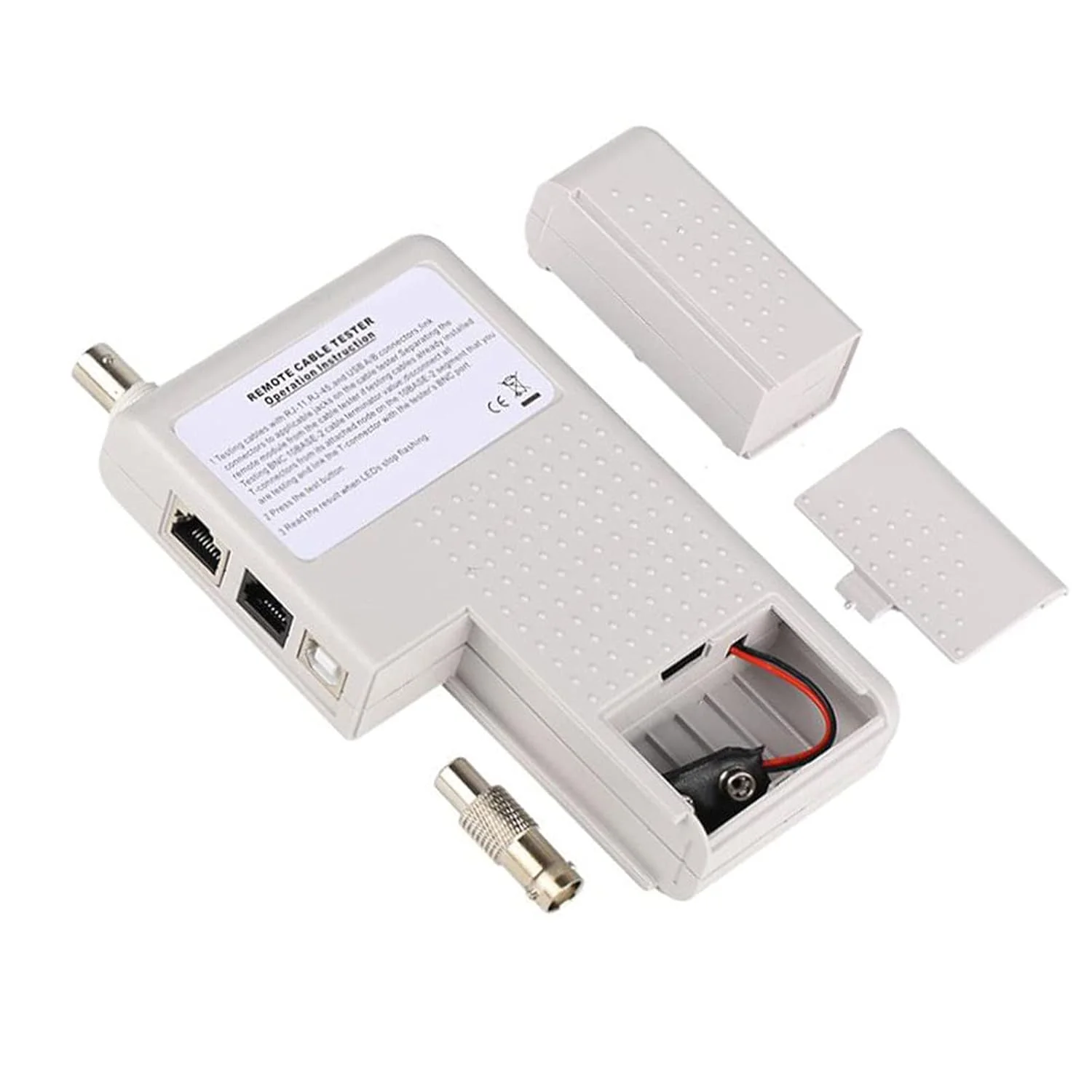 تستر کابل شبکه 4 در 1 RJ45/RJ11/USB/BNC LAN Leunlee تستر کابل شبکه 4 در 1 RJ45/RJ11/USB/BNC LAN Leunlee